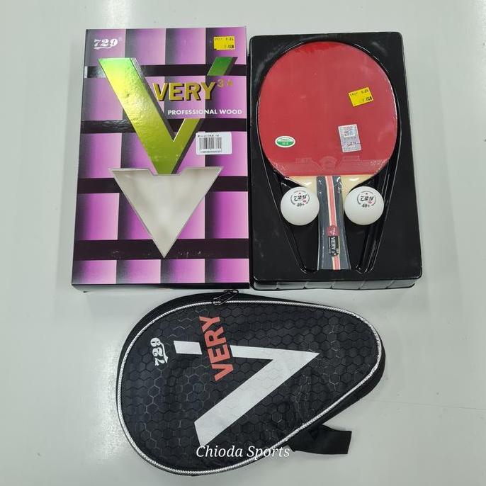 Bat Bet Pingpong Ping Pong Tenis Meja Tenismeja 729 Friendship Ritc Very 3*