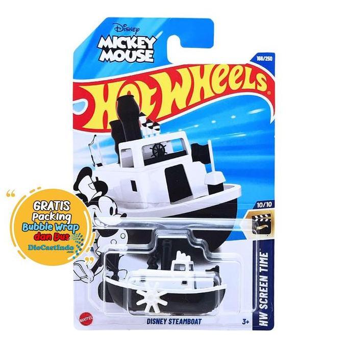 Hot Wheels / HotWheels Lot H 2025 Disney Steamboat Putih