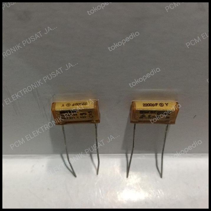 TERMURAH 2685 KAPASITOR CAPACITOR WIMA PME271Y PME 271Y 271 Y 2200PF 2200 PF