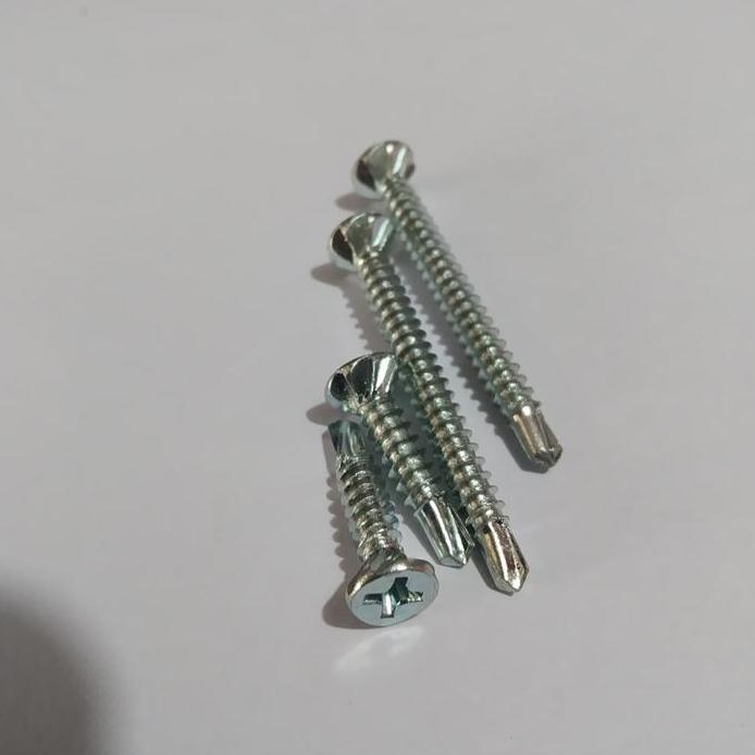 Sekrup GRC Rangka Baja 7 x 2 Inchi Sekrup Roofing 10 Pics Depok