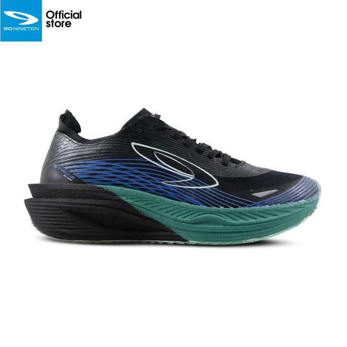 910 Nineten HAZE FLOW - Hitam/Hijau/Biru