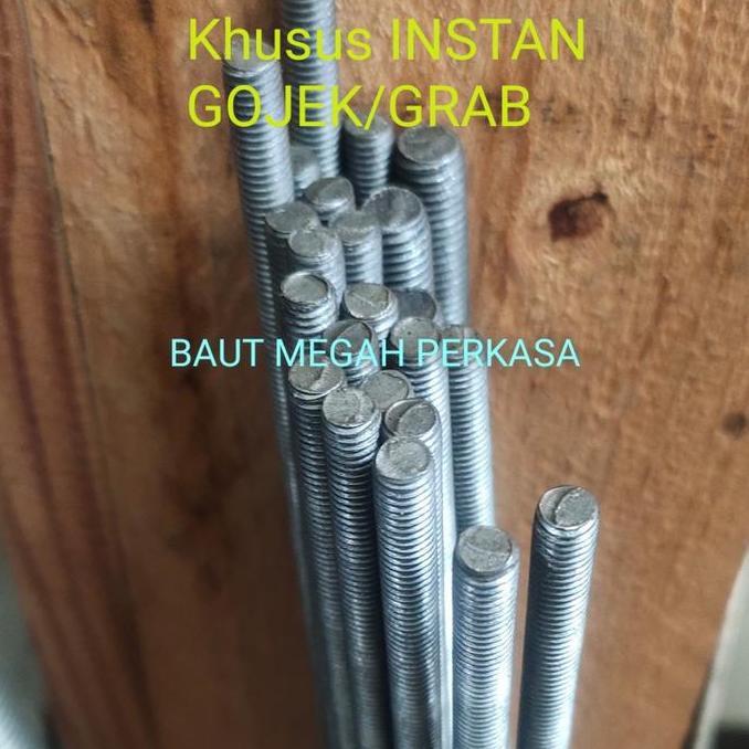 AS DRAT M8 [1 Meter] + Mur M8 [10 pcs]