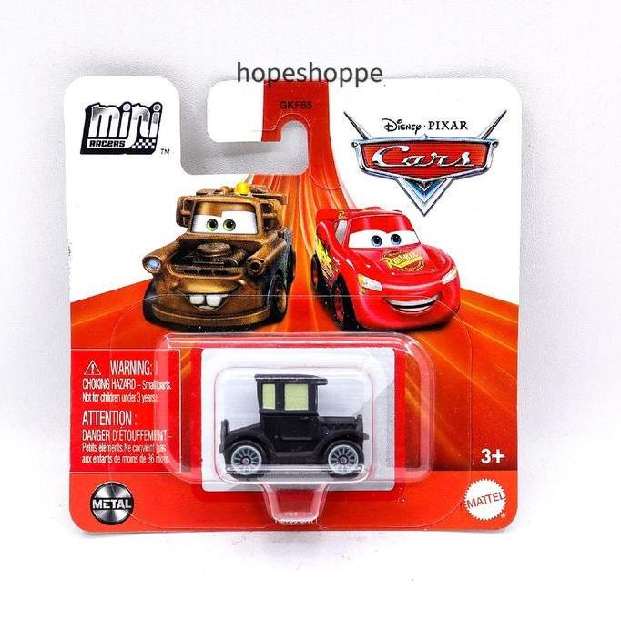 Disney Pixar Cars Mini Racers Lizzie Diecast Mobil Original Mattel