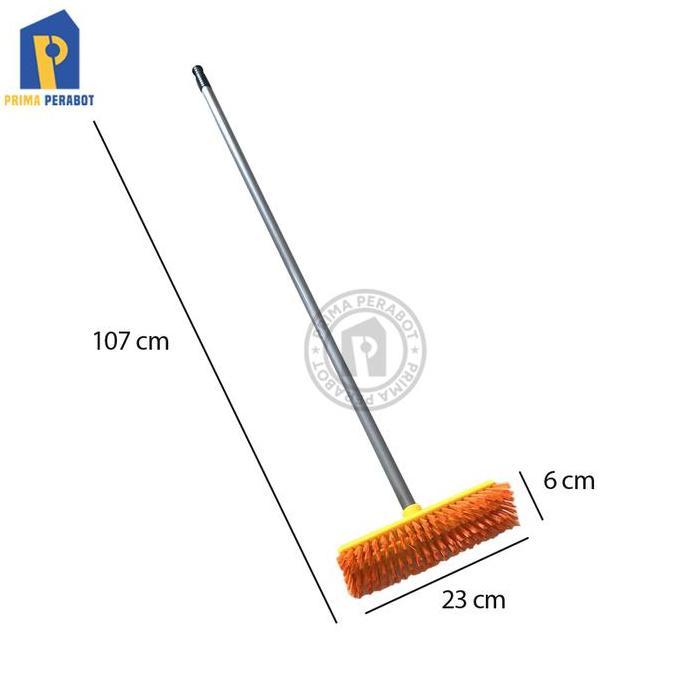 Ready Sikat Lantai Gagang Panjang Sikat Dorong Floor ScrubberVinoda murah