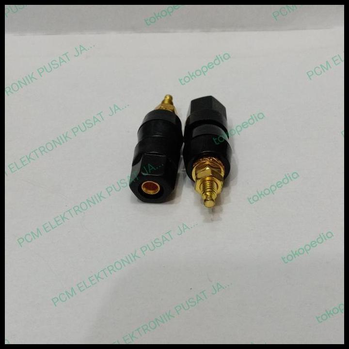 GRATIS ONGKIR 1528 BINDING POSH GOLD EMAS SOCKET TERMINAL SPEAKER SEDANG