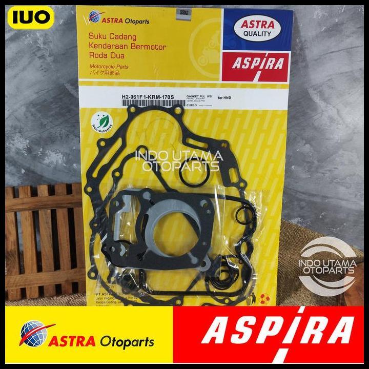 TERBARU GASKET FULL SET VERZA MEGA PRO PACKING FULL SET ASPIRA !!