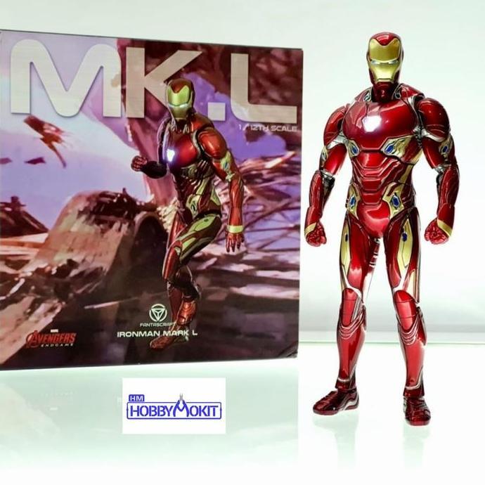 Fantascraft IRON MAN MK-50 1/12 Marvel Avengers IronMan Mark 50 Figure