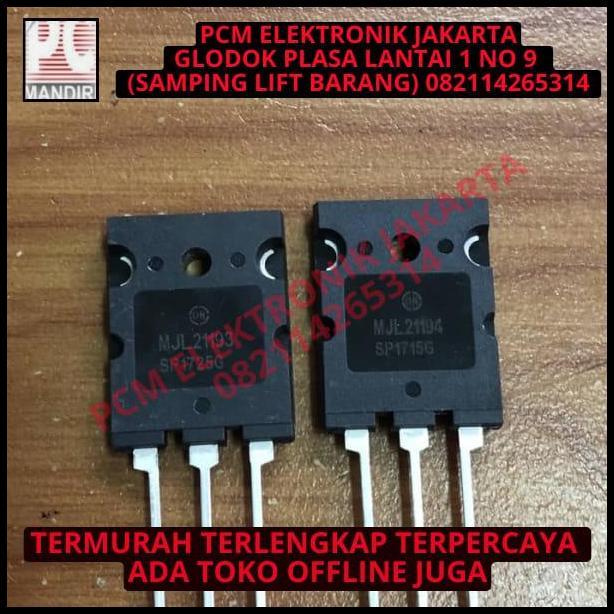 TERLARIS MJL21193 MJL21194 MJL 21193 MJL 21194 ASLI DIJAMIN ON MOTOROLA 