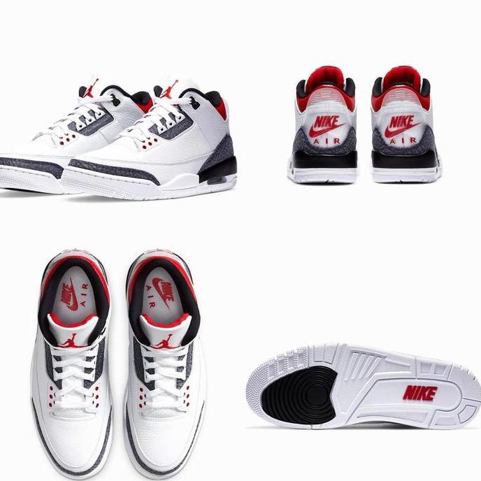 AIR JORDAN 3 RETRO SE DENIM / RED FIRE 2020