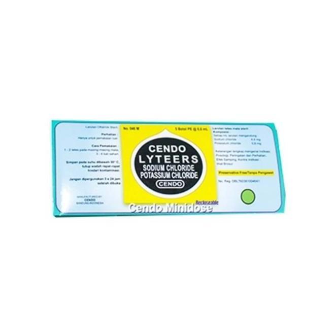 Cendo Lyters Minidose Tetes Mata 5 x 0.6ml