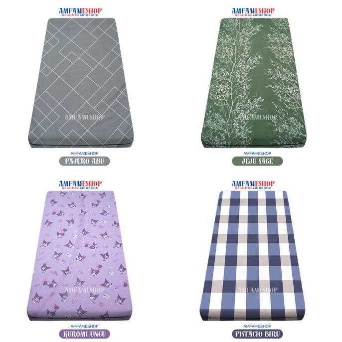 Sleep- Sarung Kasur Busa Resleting 90X200X5 - Sprei Resleting 90X200X5
