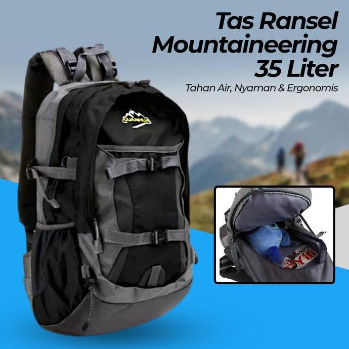 Tas Ransel 35 Liter/ Tas Gunung Anti Air/ Backpack Outdoor Wateroof