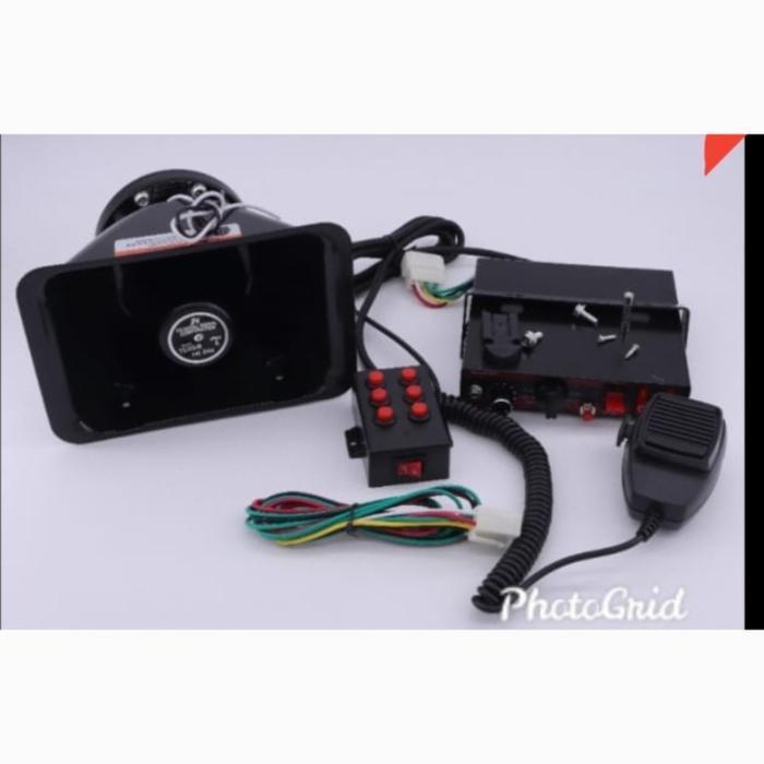 PROMO Toa sirine polisi patwal Corong dan modul Jumper