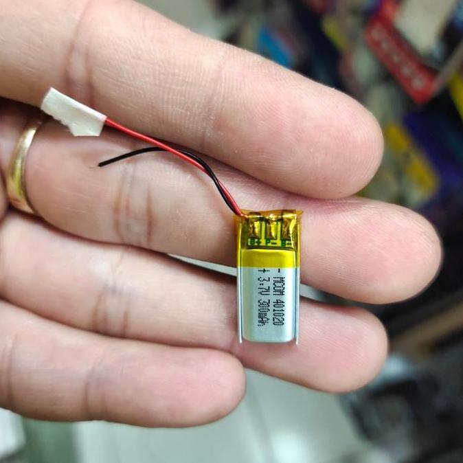 Homefix- Baterai Headset Universal 401020 Ukuran 10Mm X 20Mm 300Mah Kabel 2