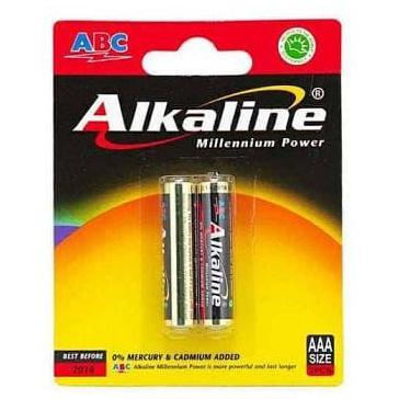 Homefix- Baterai Abc Alkaline Aaa 1.5V Isi 2Pcs Alkaline Battery Batere