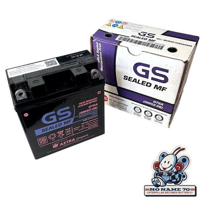 Aki Accu Kering GS Astra Honda Astrea Prima Grand Legenda Impressa Supra x Fit 100