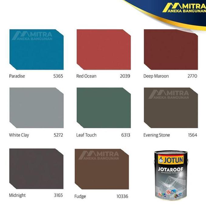 rosandi.rose - cat genteng jotaroof jotun 2,5 liter / superior roof protection / cat atap
