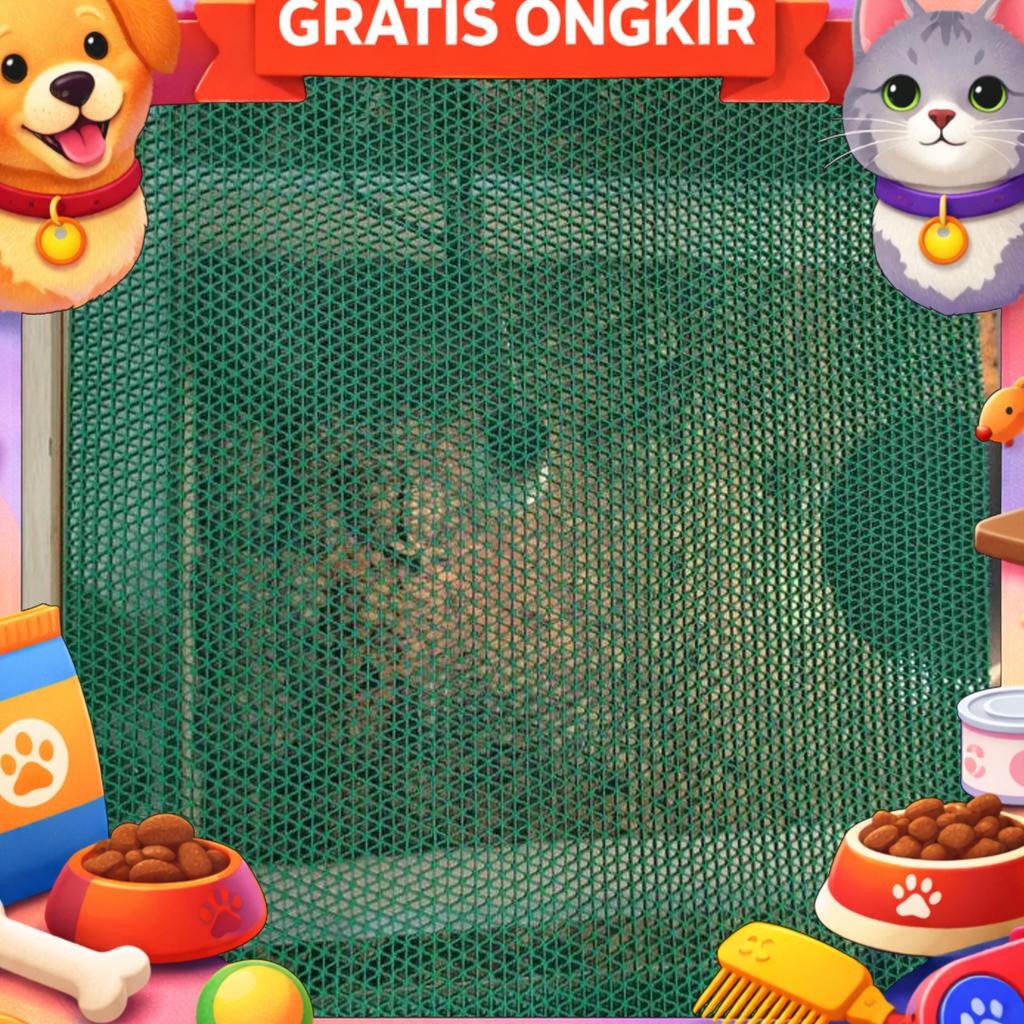 Karpet Pvc, Alas Kandang Kura 40 X 60 Cm, Karpet Alas Kandang