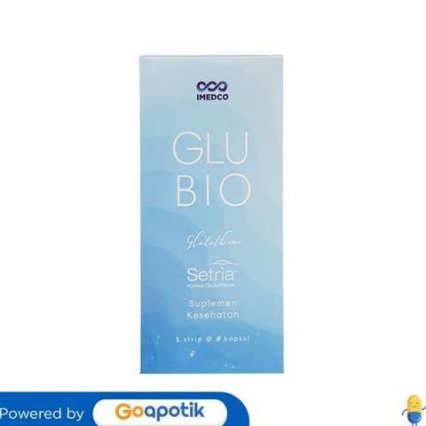 Glubio Per Box Isi 30 Kapsul Original