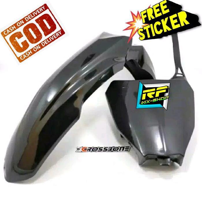 Paket Spakbor Depan Dan Papan Nomor Crf 250 New 2018 - Spakbor Trail Original Dan Terpercaya