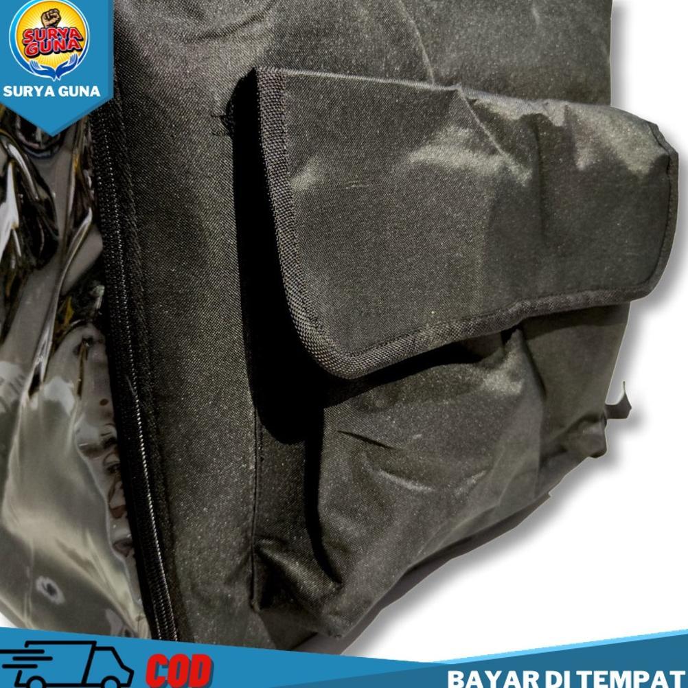 kualitas super` tas kurir motor gendong bahan dinier polyester tas kurir motor anti air muat beban10