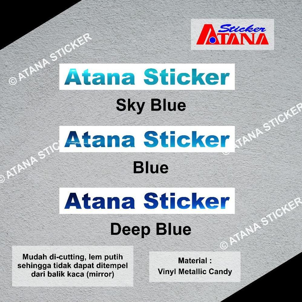 Ready Stock` Skotlet Biru Muda Tua Metalik Candy Sky Blue Light Dark Relaxa Moonlight Super Glossy M