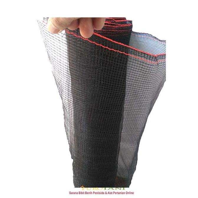 Jaring Ikan Waring Hitam Single 1 Roll Pagar Ayam Kerambah Kolam