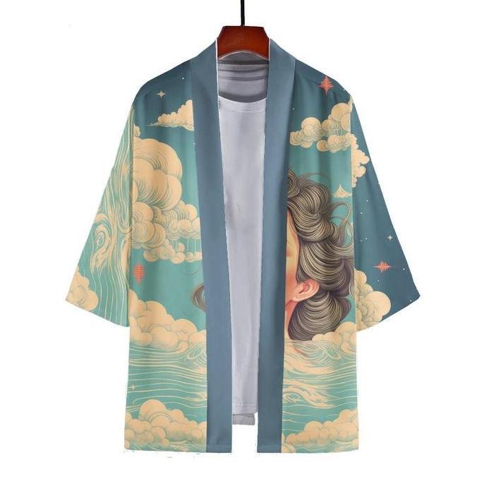 Discount Kimono Haori Outer Blazer Jepang Pria Dan Wanita Batik