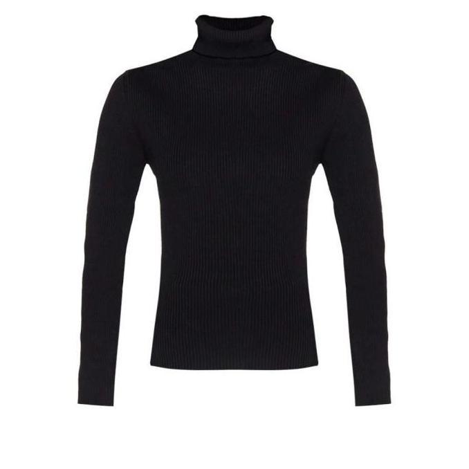 Sale Noir Sur Blanc Np Rollneck Black