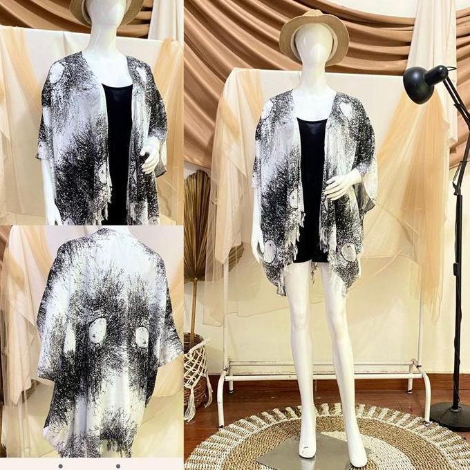 Viral  Outer Cardigan Bali Rayon