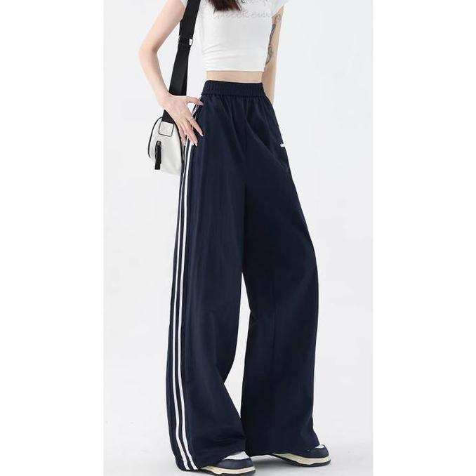 Premium Celana Panjang Wanita Polos Celana Training Kasual/Jazz Dance Pants Women'S Summer Thin Trac