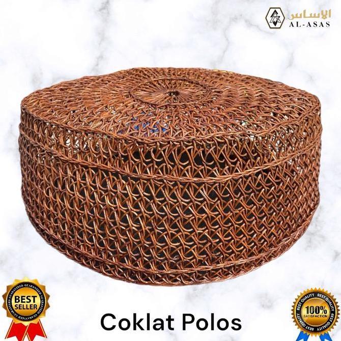 Uwouwo- Al Asas Peci Songkok Rotan | Peci Songkok Akar