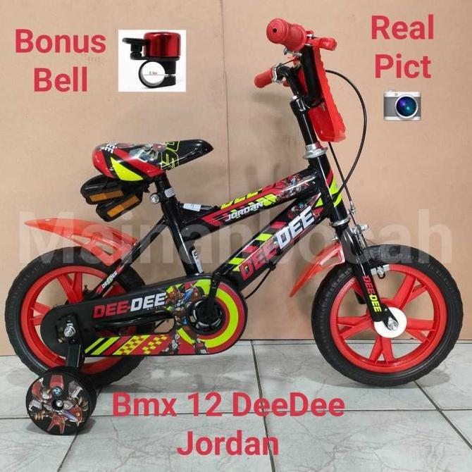 Ready Sepeda Anak Laki Laki BMx 12inch Dee Dee Ban eva