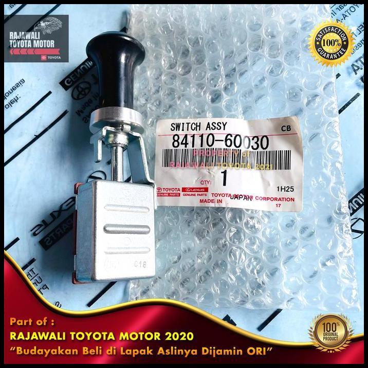 TERBARU SWITCH LAMPU HARDTOP FJ40, FJ55 & BJ40 KNOP KNOB PENCETAN ORIGINAL