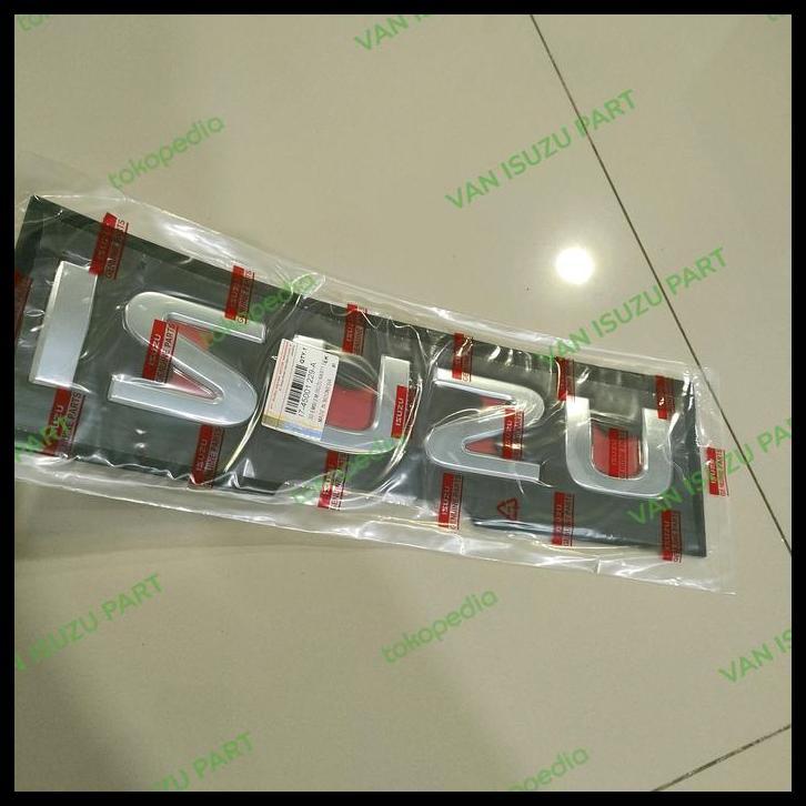 HOT DEAL EMBLEM DECAL ISUZU BAGIAN DEPAN ISUZU TRAGA ORIGINAL 
