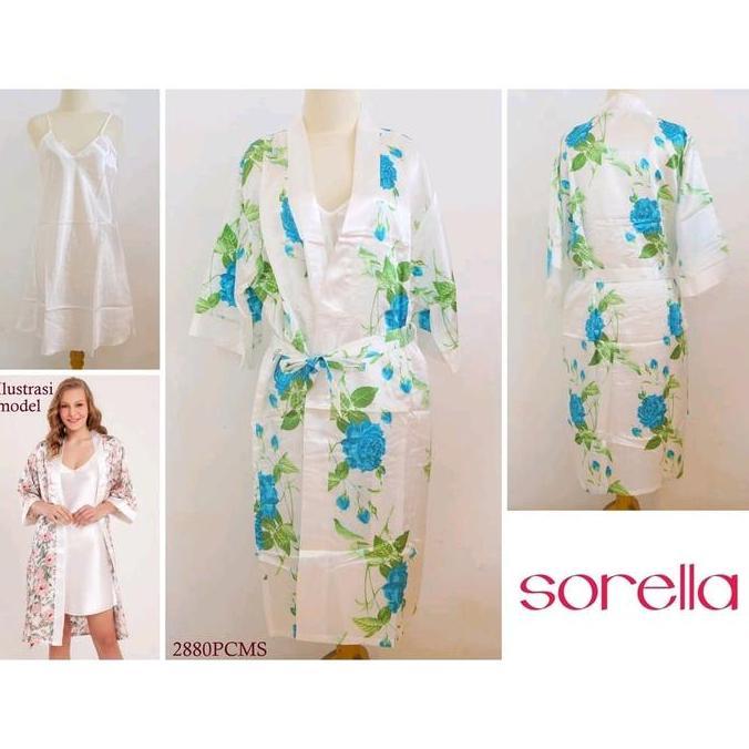 Promo Lingerie Kimono Sorella 2880 - Dapat 1 Set Cod