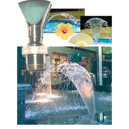 Thebest- Nozzle Air Mancur Bentuk Kipas uk. 3/4in