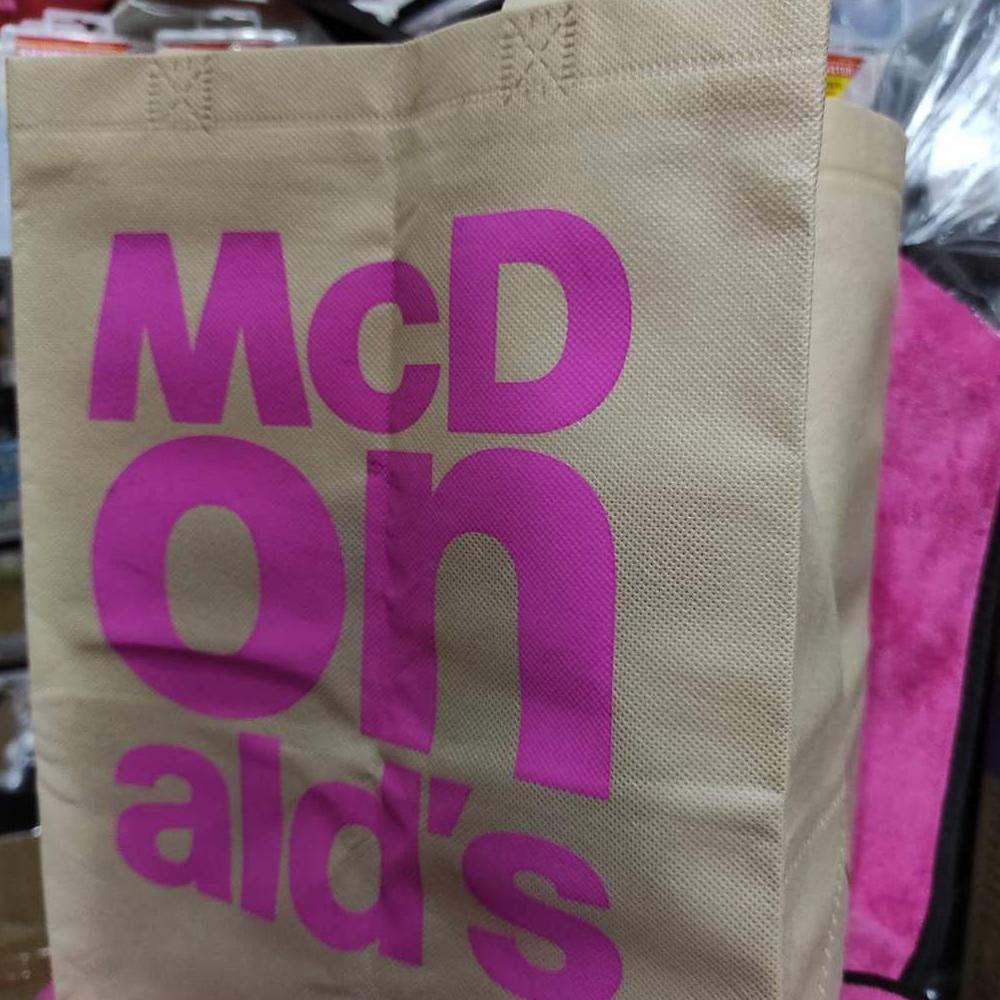 TAS MCD McDonald's TOTEBAG TOTE BAG SHOPPING GOODIE BAG TAS BELANJA ORIGINAL
