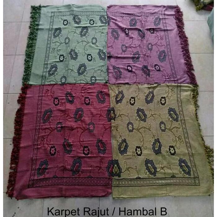 Thebest- Karpet /Hambal Rajut [GROSIR/ECER MURAH]