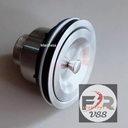 Thebest- Afur BCP Full Stainless Saringan Bak Cuci Piring 4 Inch Marchesa