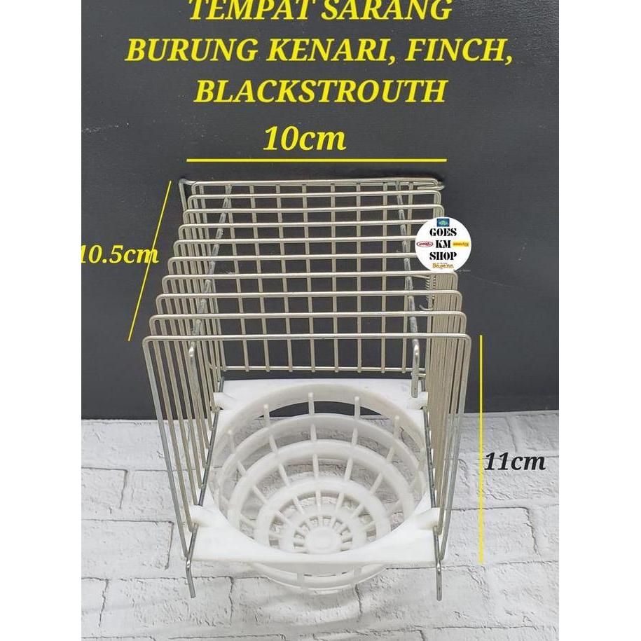 Kotak Tempat Sarang Burung Kenari, Finch, Blackstrouth Type 503 Dayang