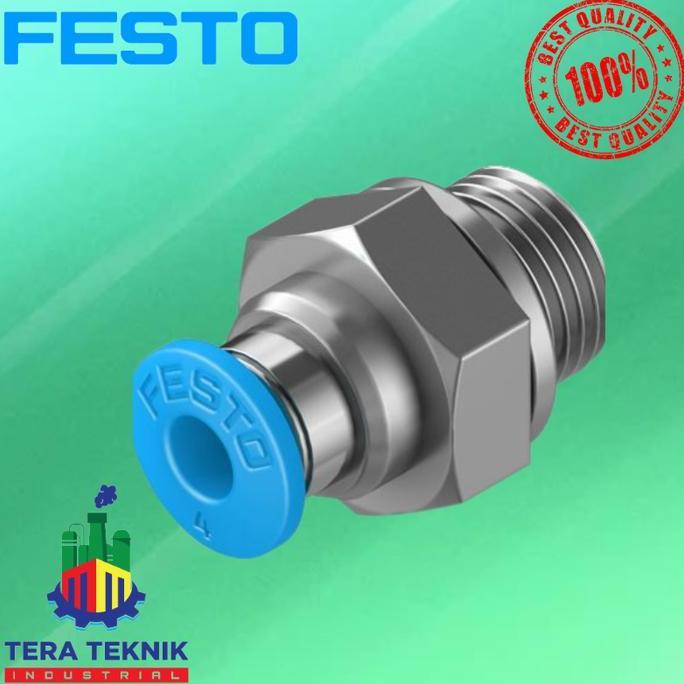 Push-In Fitting Qs-G1/4-4 Festo 168003 Murah