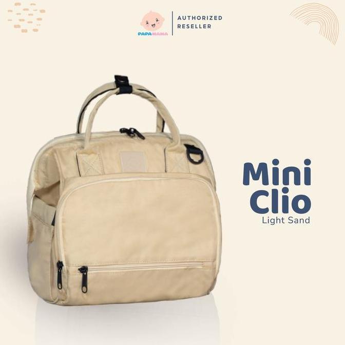 Papamama Diaper Bag Ransel - Tas Perlengkapan Bayi Mini Clio
