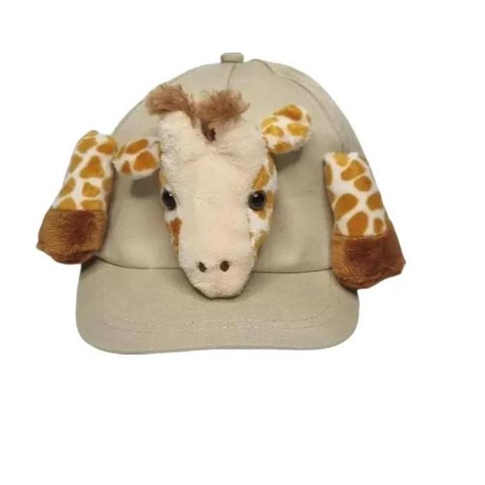 Safari Wonders Topi Baseball Anak Motif Boneka Satwa Safari Wonders Merchandies Taman Safari Indones
