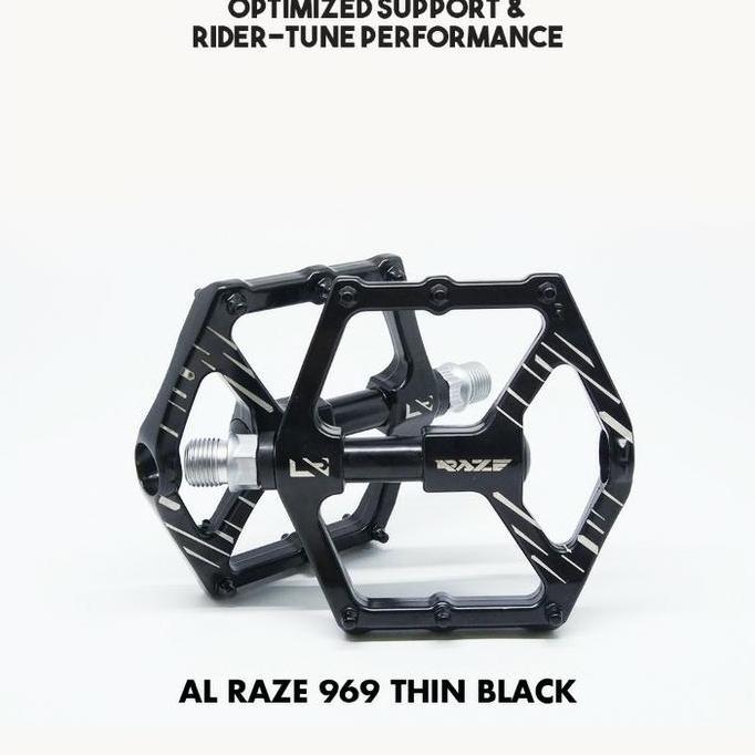 PEDAL SEPEDA BEARING ALLOY  RAZE ROUGH 969 ORIGINAL DAN TERPERCAYA