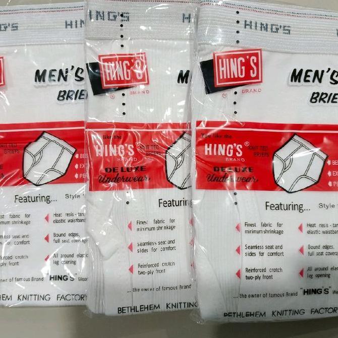 Realboy- Celana Dalam Pria Hings Original 32 34 36 38 40 42 / Cd Pria Hings Original