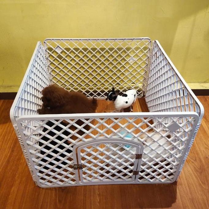 Kandang Pagar Anjing Kecil Medium - Kandang Hewan Pet Dog