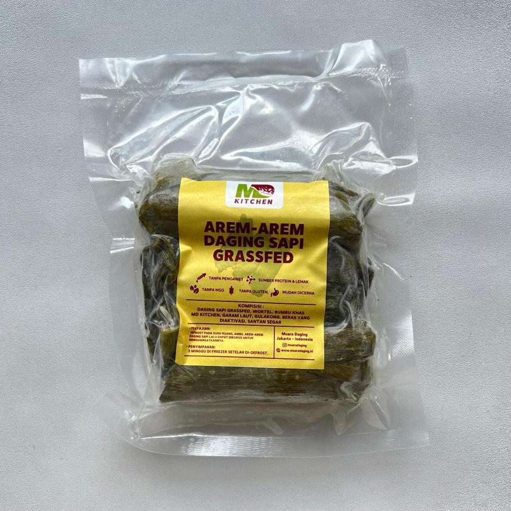 MD KITCHEN Arem-Arem Daging GrassFed 200gr (Isi ) - BEBAS MSG & BAYI BALITA APPROVED Termurah