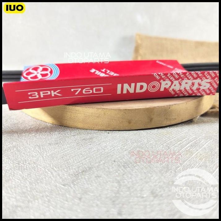TERMURAH VBELT FANBELT GRAND CIVIC VANBELT ALTERNATOR INDOPARTS 3PK760 