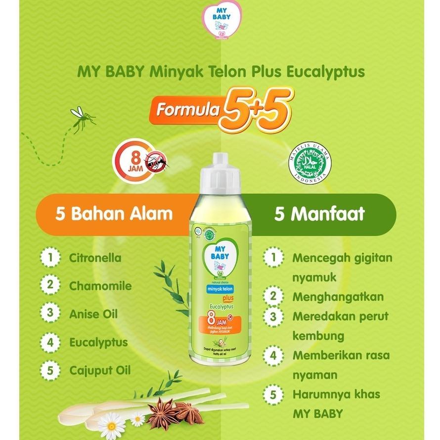 Terbaru My Baby Set Perlengkapan Mandi Bayi Isi 4 Items Pink Biru [Sabun, Wipes, Minyak Telon, Bedak